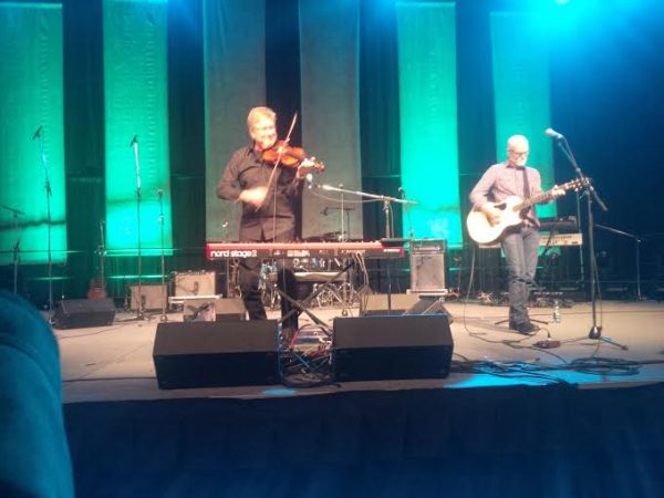 Don Moen and Lenny LeBlanc on Stage
