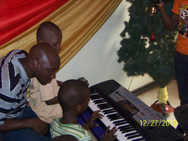 Piano Lessons for “Precious Pearls orphanage,”