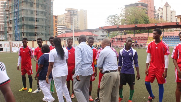 Welcoming the teams