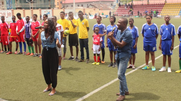 Performing 'Great Nigeria' by Timi Dakolo