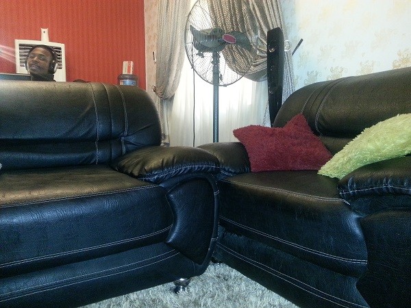 Ada's favorite spot in the house. Where she gets her inspiration from. LOL